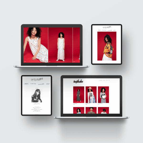 MONOARC制作実績 irojikake ECサイト